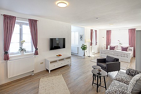 Wohnraum der Ferienwohnung Sandra in Füssen